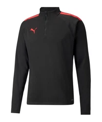 PUMA Sweatshirt teamLIGA HalfZip Sweatshirt Rot