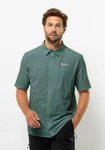 Jack Wolfskin Funktionshemd VANDRA S/S SHIRT Grün/Dunkelgrün