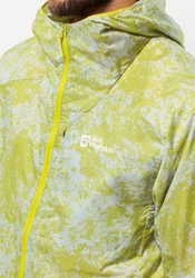 Jack Wolfskin Funktionsjacke PRELIGHT WIND JKT Neonfarben/Grün/Dunkelgrün/Gelb
