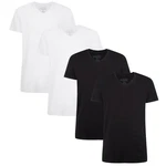 Bamboo Basics T-Shirt Damen T-Shirt KATE Schwarz/Weiß/Dunkelgrau/Dunkelblau