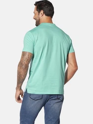 Jan Vanderstorm T-Shirt DOMINIK Grün/Türkis/Blau