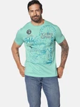 Jan Vanderstorm T-Shirt DOMINIK Grün/Türkis/Blau