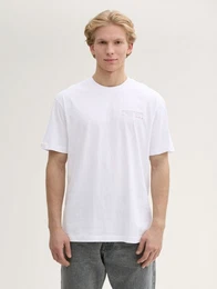 T-Shirt Relaxed Fit T-Shirt mit Rcken-Print