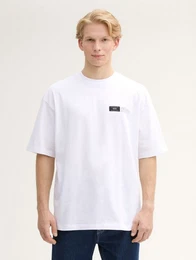 T-Shirt Oversize T-Shirt mit Rcken-Print