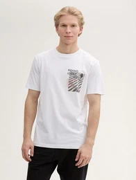 T-Shirt T-Shirt mit Foto-Print