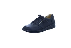 Ganter Schnürschuh Kurt Schwarz/Dunkelblau