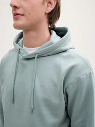 TOM TAILOR Sweatshirt mit Logo-Print Blau/Hellblau/Grün/Grau/Türkis