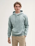 TOM TAILOR Sweatshirt mit Logo-Print Blau/Hellblau/Grün/Grau/Türkis
