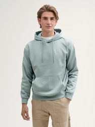 TOM TAILOR Sweatshirt mit Logo-Print Blau/Hellblau/Grün/Grau/Türkis
