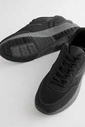 Next Turnschuhe Sneaker (1-tlg) Schwarz/Dunkelgrau/Grau