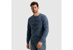 PME LEGEND Sweatshirt Crewneck gd terry Dunkelblau/Blau