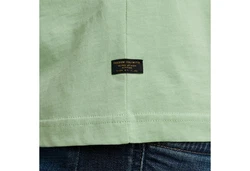 PME LEGEND T-Shirt Short Sleeve R-Neck Frontprint Grün/Hellgrün