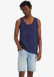 Levi's Tanktop mit Logo Stickerei Blau/Dunkelblau
