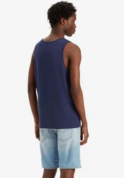 Levi's Tanktop mit Logo Stickerei Blau/Dunkelblau