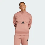 ADIDAS SPORTSWEAR Z.N.E. QUARTER-ZIP SWEATSHIRT Rosa/Gold