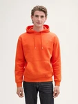 TOM TAILOR Sweatshirt mit Logo-Print Orange