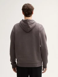 TOM TAILOR Sweatshirt mit Logo-Print Grau/Braun/Dunkelgrau/Hellgrau/Lila/Beige