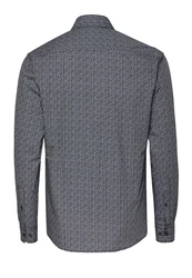 Hatico Langarmhemd Rot/Dunkelblau/Hellblau