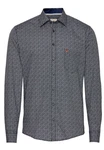 Hatico Langarmhemd Rot/Dunkelblau/Hellblau