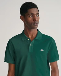 GANT Poloshirt REGULAR SHIELD dunkelgrn