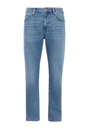 Regular-fit-Jeans Jeans Loose Fit 5-Pocket Helle Waschung 7964 in Hellblau