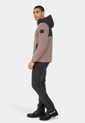 Didriksons Funktionsjacke BENNO USX FULLZIP Lila/Braun/Beige/Dunkelrot