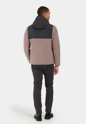 Didriksons Funktionsjacke BENNO USX FULLZIP Lila/Braun/Beige/Dunkelrot