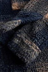 Next Fleecejacke Fleece-Hemdjacke mit Print Hellblau/Dunkelblau/Blau
