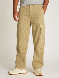 Tommy Jeans Cargohose TJM JAIMIE COTTON CARGO Khaki/Braun