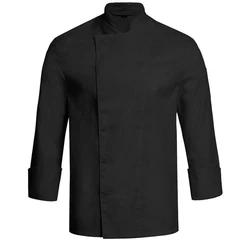 Greiff GASTRO MODA Cuisine Herren Kochjacke Regular Fit Schwarz