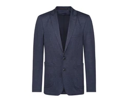 GREIFF Sakko Corporate Herren CASUAL Glencheck Blau