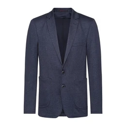 Sakko Corporate Sakko Herren CASUAL OEKO TEX Glencheck Blau 50