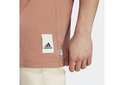 adidas Sportswear T-Shirt LOUNGE T-SHIRT Braun/Beige/Rot/Gold
