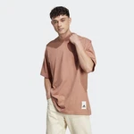 adidas Sportswear T-Shirt LOUNGE T-SHIRT Braun/Beige/Rot/Gold