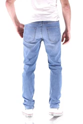 JACK & JONES Tim Original Slim Fit Herren Jeans Hellblau/Blau