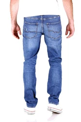 JACK & JONES Tim Original Slim Fit Herren Jeans Blau/Hellblau