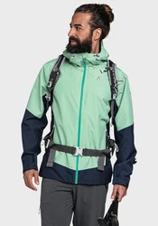 Schöffel Outdoorjacke Jacket Wamberg Grün/Blau
