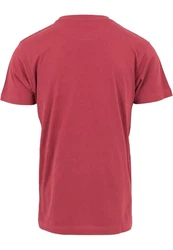 Mister Tee T-Shirt Los Angeles Wording Tee Rot/Dunkelrot