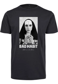 Mister Tee T-Shirt Bad Habit Tee Lila/Grün/Beige/Rosa/Dunkelgrau