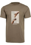 Mister Tee T-Shirt God Given Pizza Tee Braun/Khaki/Dunkelgrün/Beige