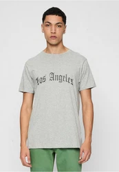 Mister Tee T-Shirt Grau/Hellgrau/Blau