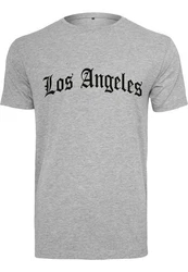 Mister Tee T-Shirt Grau/Hellgrau/Blau