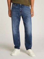 Tommy Jeans Tapered-fit Jeans Isaac Relaxed Tapered Blau/Hellblau