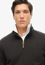 Superdry Sweatshirt Core Logo Henley Dunkelgrau/Dunkelgrün/Grau/Khaki/Schwarz