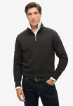Superdry Sweatshirt Core Logo Henley Dunkelgrau/Dunkelgrün/Grau/Khaki/Schwarz