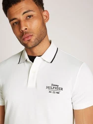 Tommy Hilfiger Poloshirt LEFT CHEST GRAPHIC REG POLO weiß