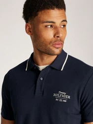 Tommy Hilfiger Poloshirt LEFT CHEST GRAPHIC REG POLO blau