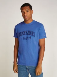 T-Shirt TJM REG VINTAGE VARSITY TEE mit groem Logo