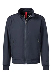 Bomberjacke Jaren Logodruck, Reiverschlusstaschen