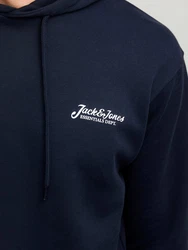 JACK & JONES Sweatshirt 'JJBEAU' Dunkelblau/Blau